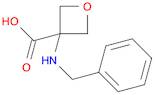 3-Oxetanecarboxylic acid, 3-[(phenylmethyl)amino]-