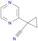 Cyclopropanecarbonitrile, 1-(2-pyrazinyl)-
