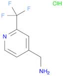 4-Pyridinemethanamine, 2-(trifluoromethyl)-, hydrochloride (1:1)