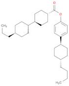 [1,1'-Bicyclohexyl]-4-carboxylic acid, 4'-propyl-, 4-(trans-4-butylcyclohexyl)phenyl ester, (trans,trans)-