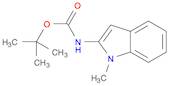 Carbamic acid, N-(1-methyl-1H-indol-2-yl)-, 1,1-dimethylethyl ester