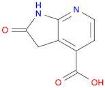 1H-Pyrrolo[2,3-b]pyridine-4-carboxylic acid, 2,3-dihydro-2-oxo-