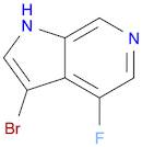 1H-Pyrrolo[2,3-c]pyridine, 3-bromo-4-fluoro-