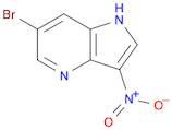 1H-Pyrrolo[3,2-b]pyridine, 6-bromo-3-nitro-