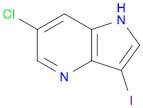 1H-Pyrrolo[3,2-b]pyridine, 6-chloro-3-iodo-