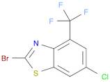 Benzothiazole, 2-bromo-6-chloro-4-(trifluoromethyl)-