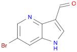 1H-Pyrrolo[3,2-b]pyridine-3-carboxaldehyde, 6-bromo-