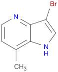 1H-Pyrrolo[3,2-b]pyridine, 3-bromo-7-methyl-