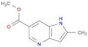 1H-Pyrrolo[3,2-b]pyridine-6-carboxylic acid, 2-methyl-, methyl ester