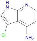 1H-Pyrrolo[2,3-b]pyridin-4-amine, 3-chloro-