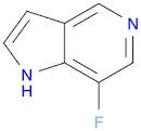 1H-Pyrrolo[3,2-c]pyridine, 7-fluoro-