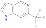 1H-Pyrrolo[3,2-c]pyridine, 6-(trifluoromethyl)-