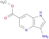 1H-Pyrrolo[3,2-b]pyridine-6-carboxylic acid, 3-amino-, methyl ester