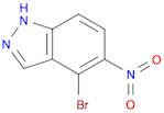 1H-Indazole, 4-bromo-5-nitro-