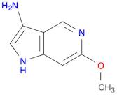 1H-Pyrrolo[3,2-c]pyridin-3-amine, 6-methoxy-