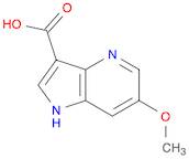 1H-Pyrrolo[3,2-b]pyridine-3-carboxylic acid, 6-methoxy-