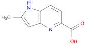 1H-Pyrrolo[3,2-b]pyridine-5-carboxylic acid, 2-methyl-