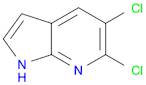 1H-Pyrrolo[2,3-b]pyridine, 5,6-dichloro-