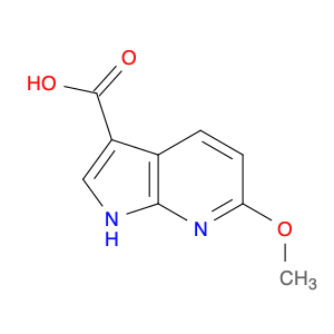 1H-Pyrrolo[2,3-b]pyridine-3-carboxylic acid, 6-methoxy-