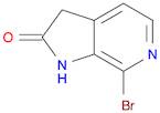 2H-Pyrrolo[2,3-c]pyridin-2-one, 7-bromo-1,3-dihydro-