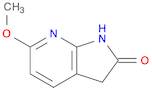 2H-Pyrrolo[2,3-b]pyridin-2-one, 1,3-dihydro-6-methoxy-