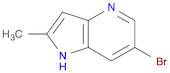 1H-Pyrrolo[3,2-b]pyridine, 6-bromo-2-methyl-