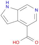 1H-Pyrrolo[2,3-c]pyridine-4-carboxylic acid