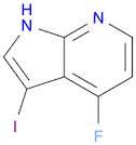 1H-Pyrrolo[2,3-b]pyridine, 4-fluoro-3-iodo-