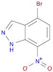 1H-Indazole, 4-bromo-7-nitro-