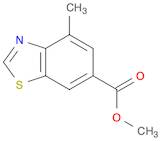 6-Benzothiazolecarboxylic acid, 4-methyl-, methyl ester