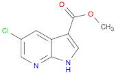 1H-Pyrrolo[2,3-b]pyridine-3-carboxylic acid, 5-chloro-, methyl ester