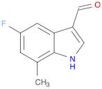 1H-Indole-3-carboxaldehyde, 5-fluoro-7-methyl-