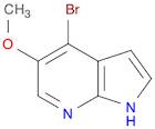 1H-Pyrrolo[2,3-b]pyridine, 4-bromo-5-methoxy-