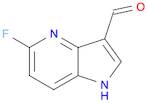 1H-Pyrrolo[3,2-b]pyridine-3-carboxaldehyde, 5-fluoro-