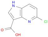 1H-Pyrrolo[3,2-b]pyridine-3-carboxylic acid, 5-chloro-