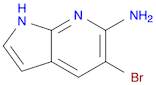 1H-Pyrrolo[2,3-b]pyridin-6-amine, 5-bromo-