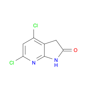 2H-Pyrrolo[2,3-b]pyridin-2-one, 4,6-dichloro-1,3-dihydro-