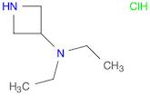 3-Azetidinamine, N,N-diethyl-, hydrochloride (1:1)