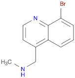 4-Quinolinemethanamine, 8-bromo-N-methyl-