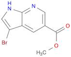 1H-Pyrrolo[2,3-b]pyridine-5-carboxylic acid, 3-bromo-, methyl ester