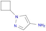 1H-Pyrazol-4-amine, 1-cyclobutyl-