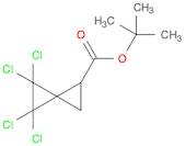 Spiro[2.2]pentane-1-carboxylic acid, 4,4,5,5-tetrachloro-, 1,1-dimethylethyl ester