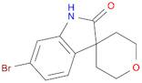 Spiro[3H-indole-3,4'-[4H]pyran]-2(1H)-one, 6-bromo-2',3',5',6'-tetrahydro-