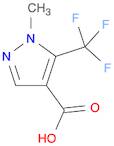1H-Pyrazole-4-carboxylic acid, 1-methyl-5-(trifluoromethyl)-