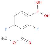 Benzoic acid, 3-borono-2,6-difluoro-, 1-methyl ester