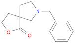 2-Oxa-7-azaspiro[4.4]nonan-1-one, 7-(phenylmethyl)-