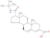 Androsta-3,5-diene-3-carboxylic acid, 17-[[(1,1-dimethylethyl)amino]carbonyl]-, (17β)-