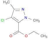 1H-Pyrazole-5-carboxylic acid, 4-chloro-1,3-dimethyl-, ethyl ester