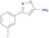 5-Isoxazolamine, 3-(3-fluorophenyl)-