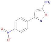 5-Isoxazolamine, 3-(4-nitrophenyl)-